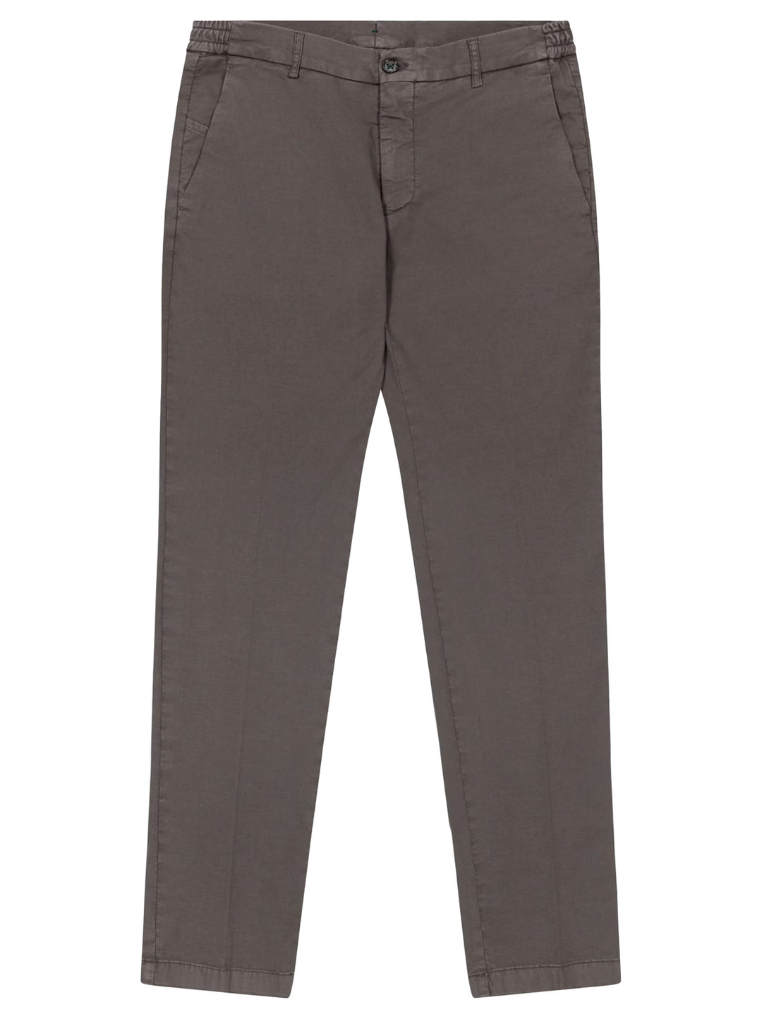 Berwich Morello Elax GD Slim Fit Chino – Bruin-58% lyocel, 40% katoen, 2% elastaan-HEREN BROEKEN-Bruin