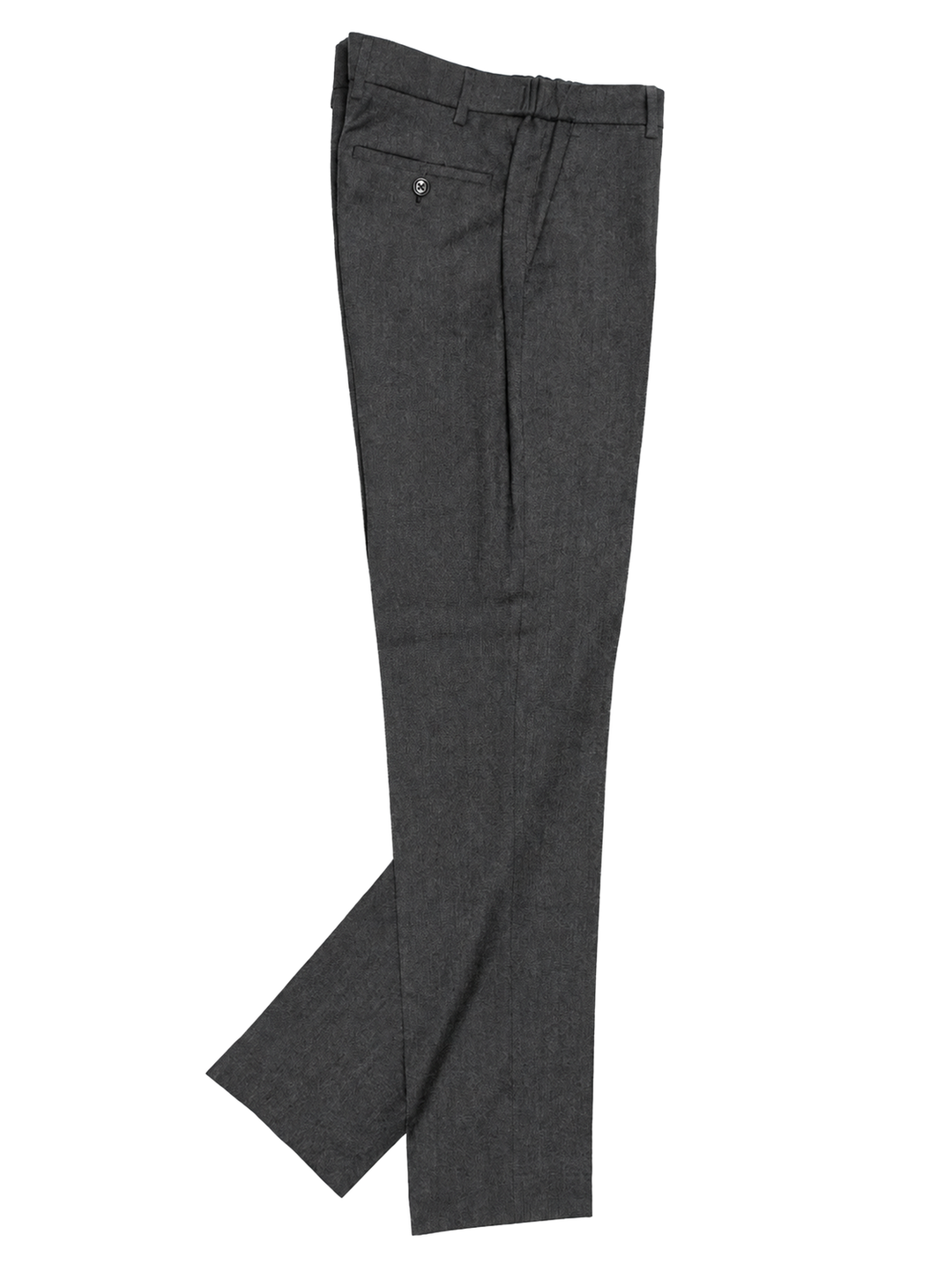 BERWICH Morello Elax Pantalon – Grijs-100% scheerwol-HEREN BROEKEN-Grijs