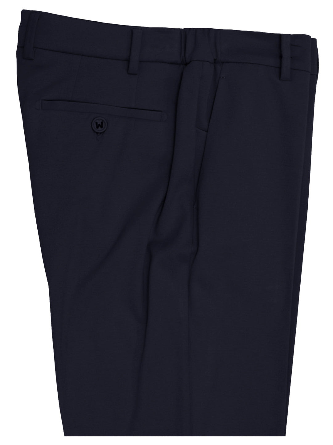 berwich Morello Elax Short Blue-60% viscose, 35% polyamide, 5% elasthaan-HEREN BROEKEN-Blauw