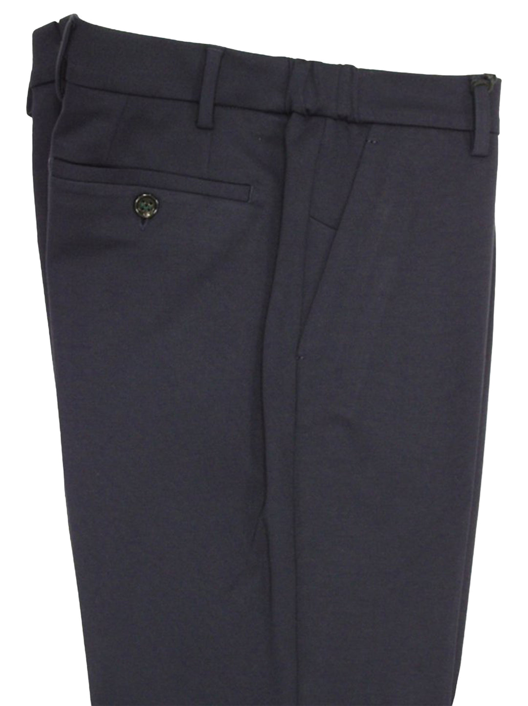 BERWICH Morello Elax Travel Chino – Blauw-70% viscose, 25% polyamide, 5% elastaan-HEREN BROEKEN-Blauw