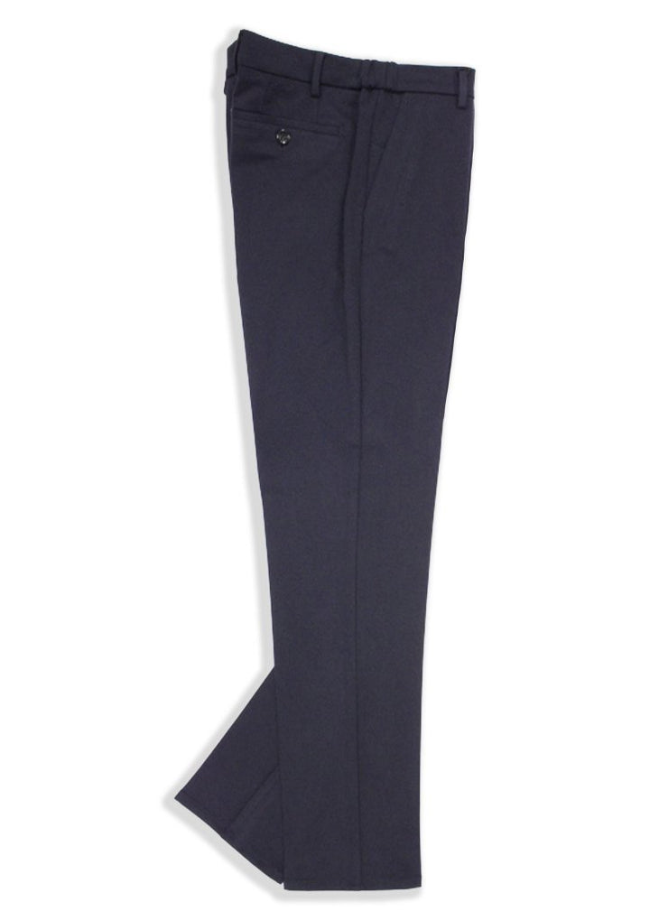 BERWICH Morello Elax Travel Chino – Blauw-70% viscose, 25% polyamide, 5% elastaan-HEREN BROEKEN-Blauw