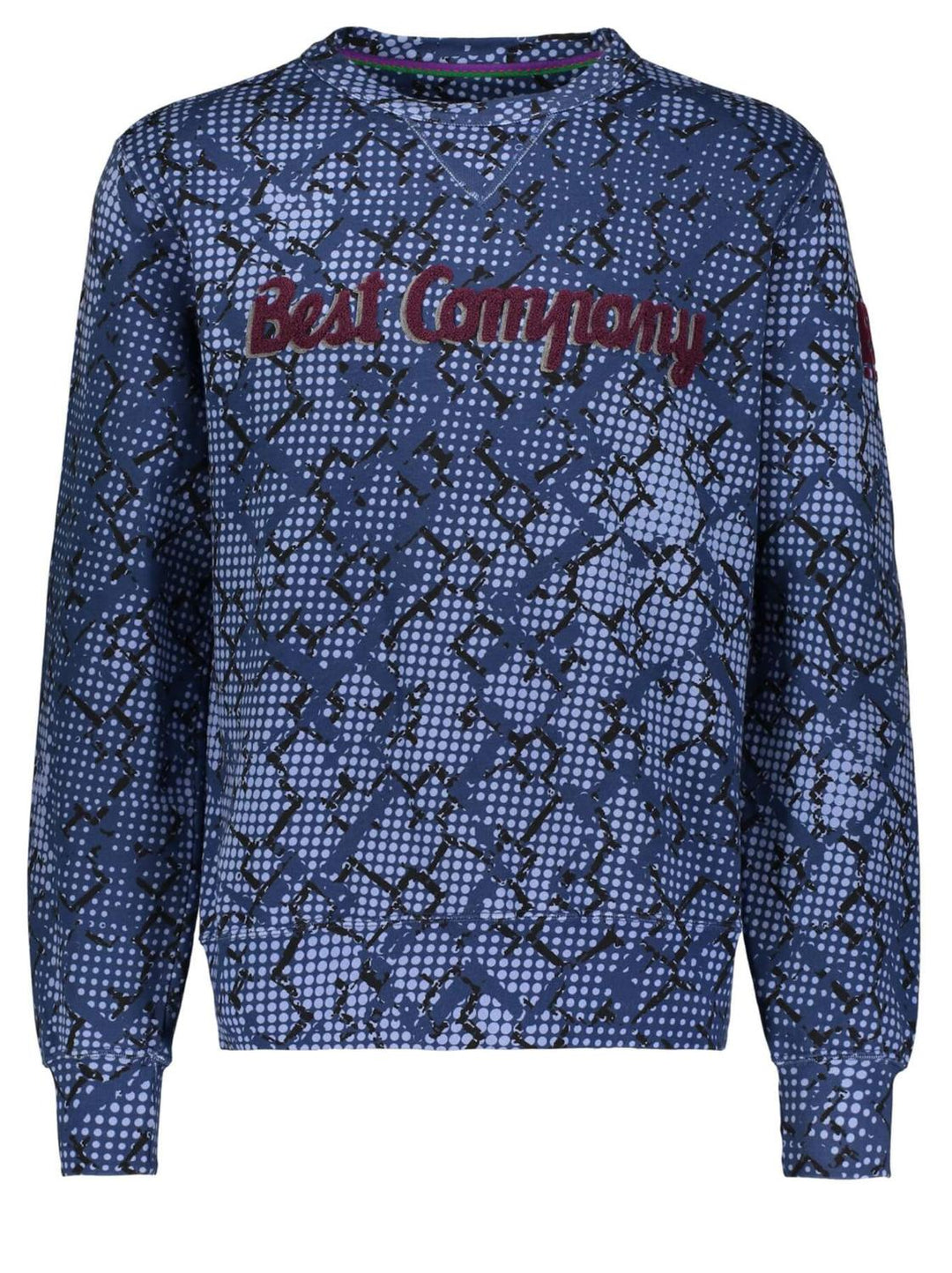 Best Company sweater-100% katoen-HEREN TRUIEN & VESTEN-Blauw