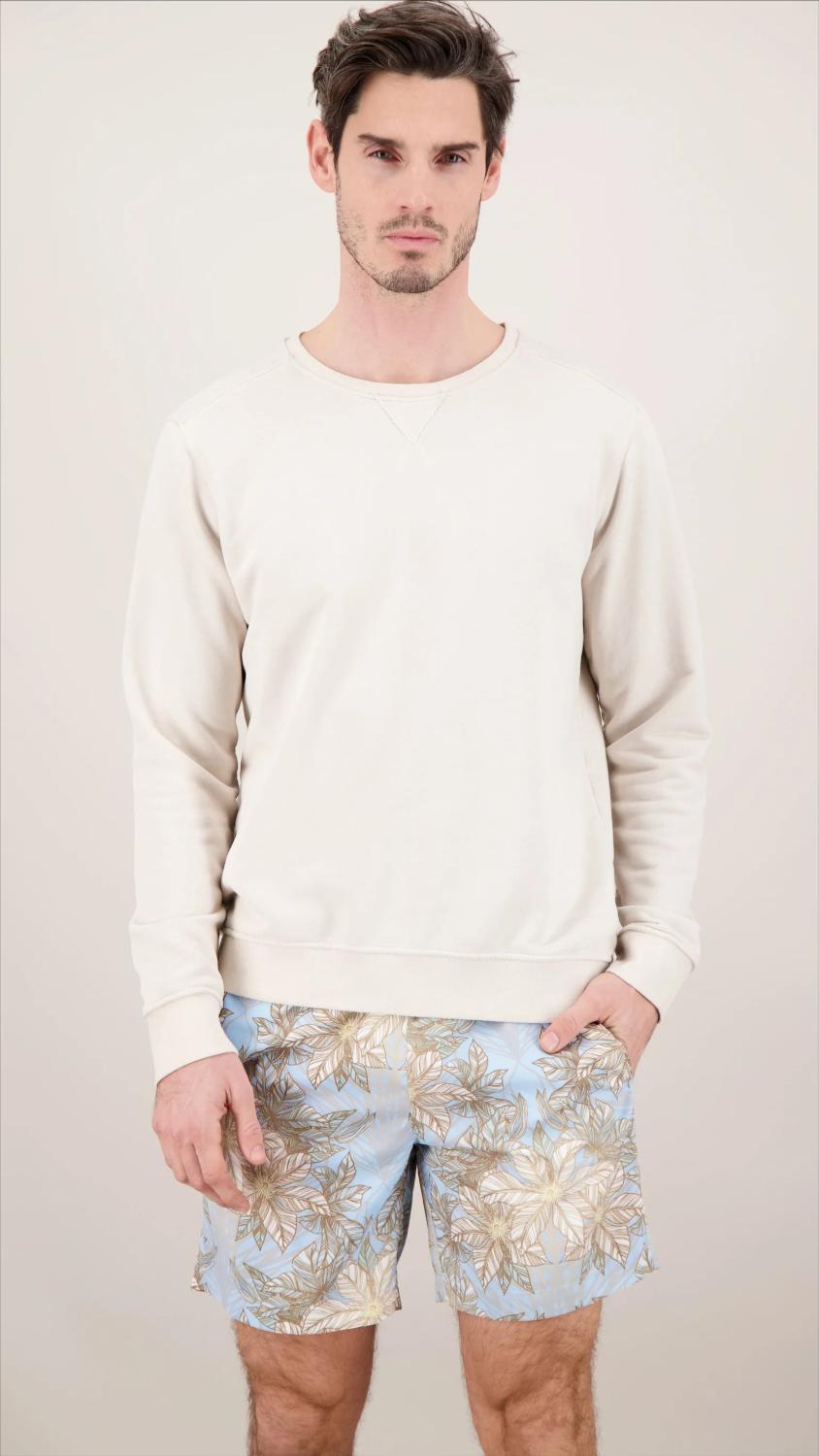 Better Rich CHESTER CREW-84% katoen, 16% polyester-HEREN TRUIEN & VESTEN-Beige