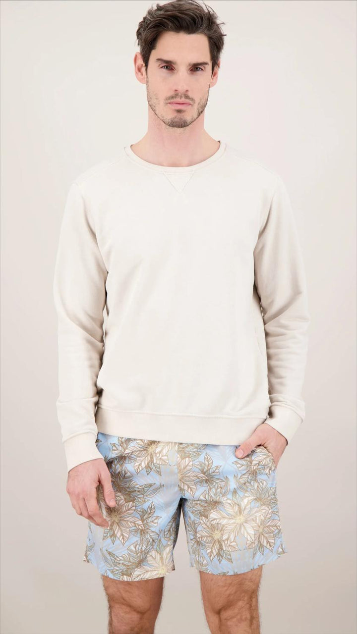 Better Rich CHESTER CREW-84% katoen, 16% polyester-HEREN TRUIEN & VESTEN-Beige