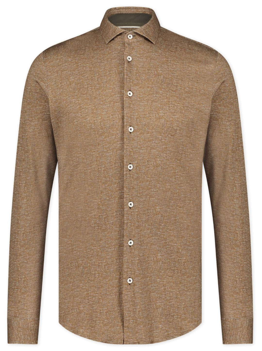 Blue Industry casual shirt-100% katoen-HEREN SHIRTS-Bruin