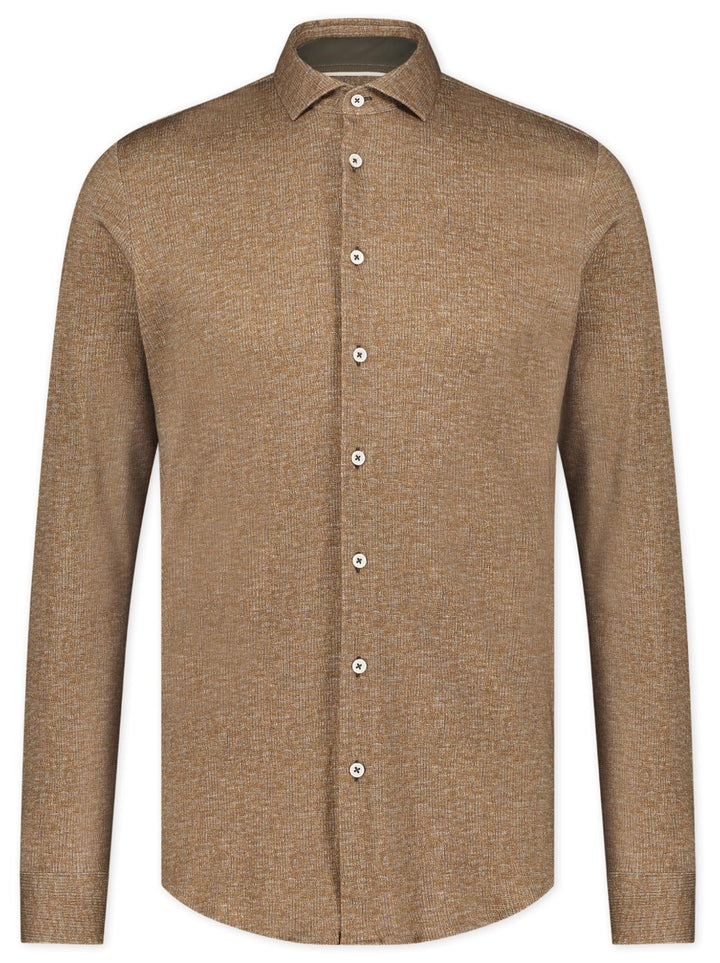 Blue Industry casual shirt-100% katoen-HEREN SHIRTS-Bruin