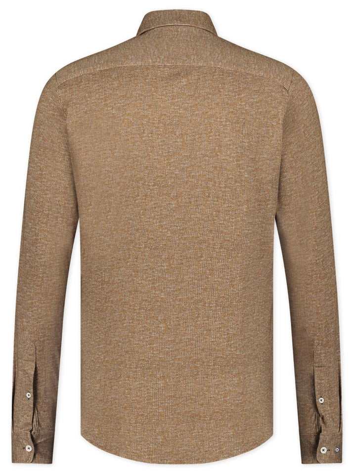 Blue Industry casual shirt-100% katoen-HEREN SHIRTS-Bruin