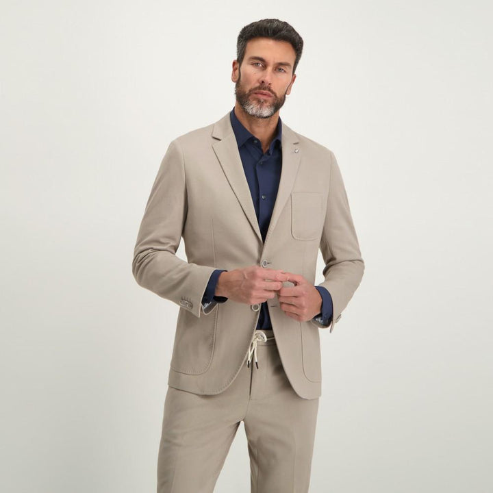 Blue Industry colbert JBIS23-70% katoen, 30% polyester-HEREN PAKKEN & COLBERTS-Beige