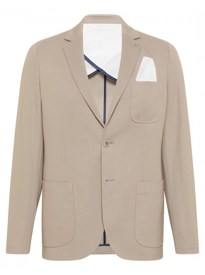 Blue Industry colbert JBIS23-70% katoen, 30% polyester-HEREN PAKKEN & COLBERTS-Beige