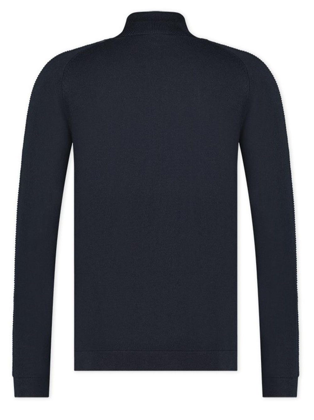 Blue Industry coltrui-95% katoen, 5% kashmier-HEREN TRUIEN & VESTEN-Blauw