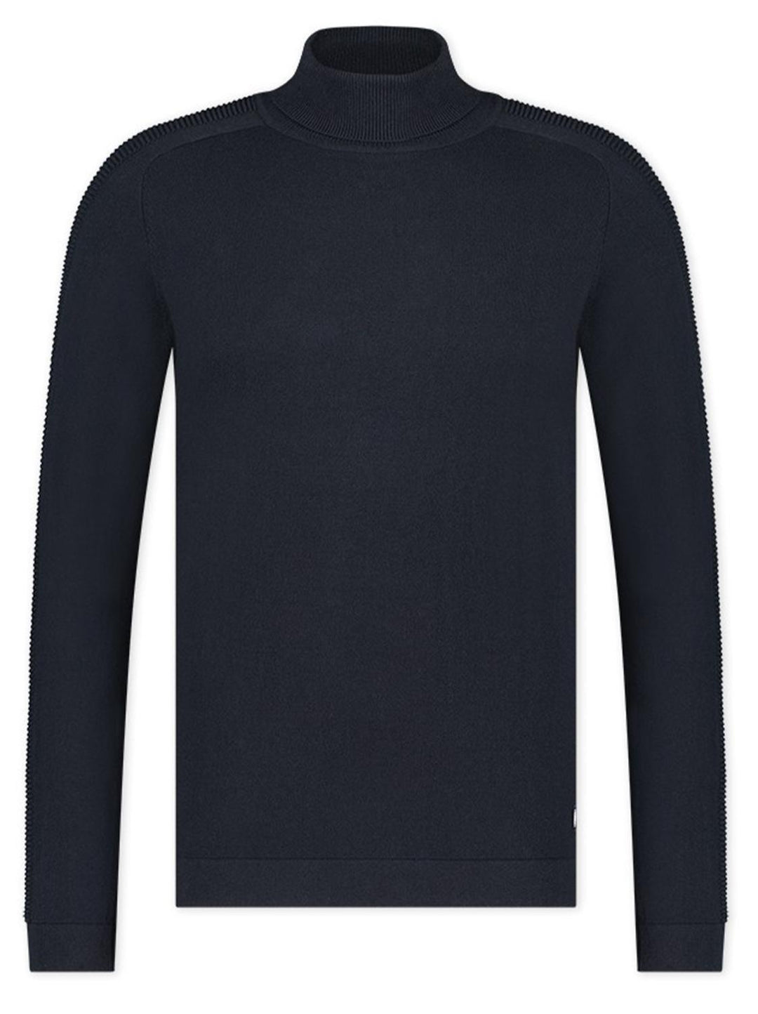 Blue Industry coltrui-95% katoen, 5% kashmier-HEREN TRUIEN & VESTEN-Blauw