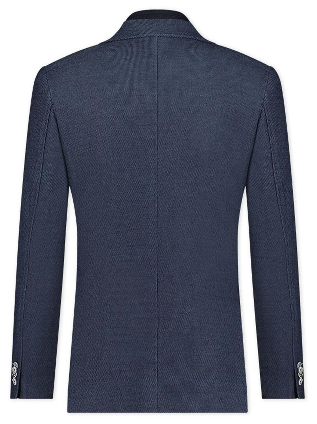 Blue Industry jersey colbert-55% polyester, 45% viskose-HEREN PAKKEN & COLBERTS-Blauw