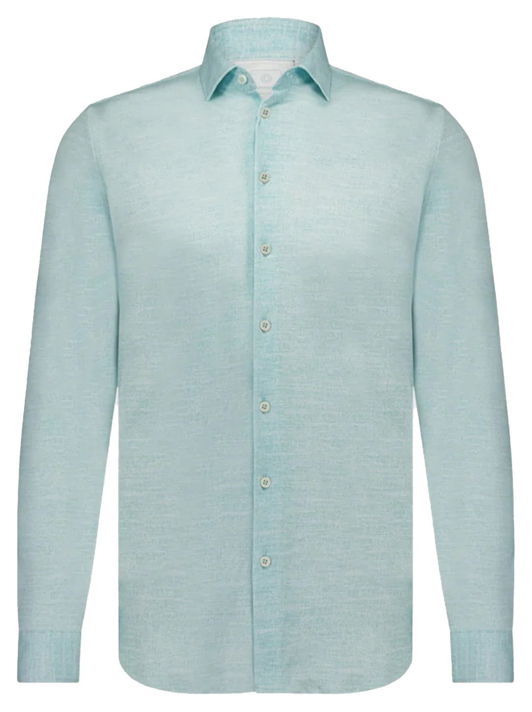 Blue Industry jersey shirt-100% katoen-HEREN SHIRTS-Blauw
