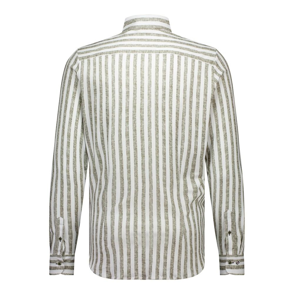 Blue Industry jersey shirt-100% katoen-HEREN SHIRTS-Groen