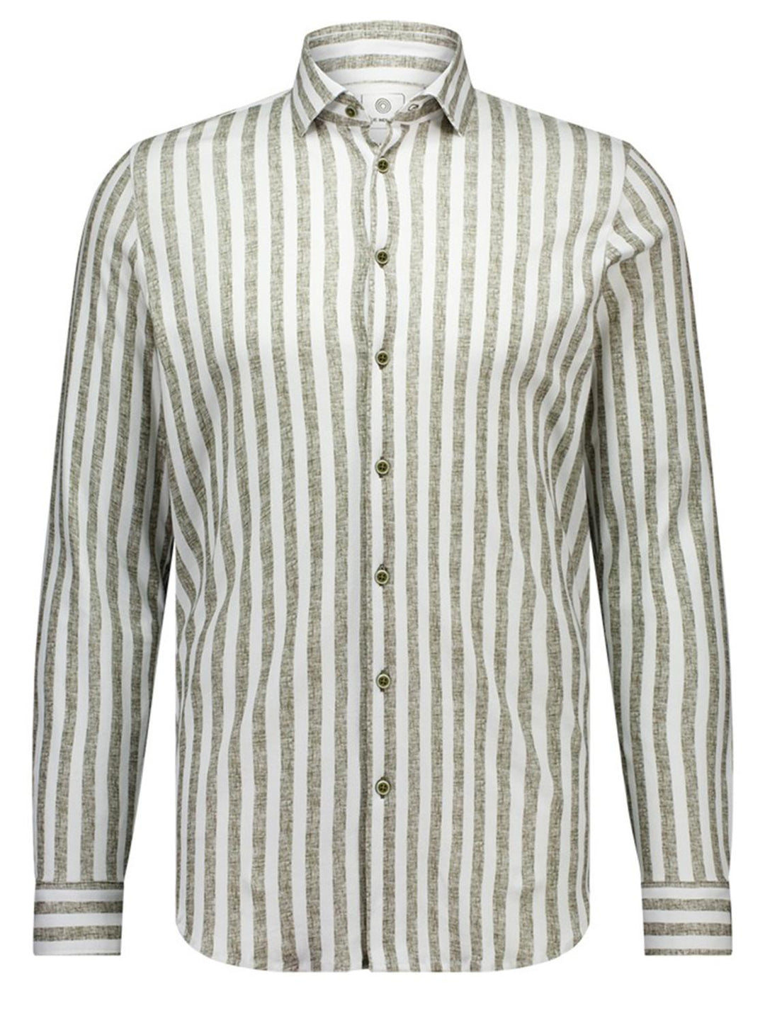 Blue Industry jersey shirt-100% katoen-HEREN SHIRTS-Groen