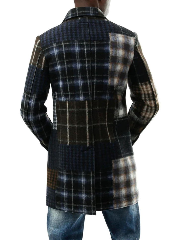 BOB wollen jas DAMON153-40% viscose<br />40% polyester<br />20% wol-HEREN JASSEN & JACKS-Bruin