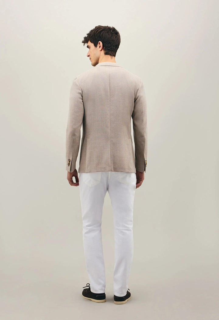 BOGLIOLI colbert beige-100% Scheurwol-HEREN PAKKEN & COLBERTS-Beige