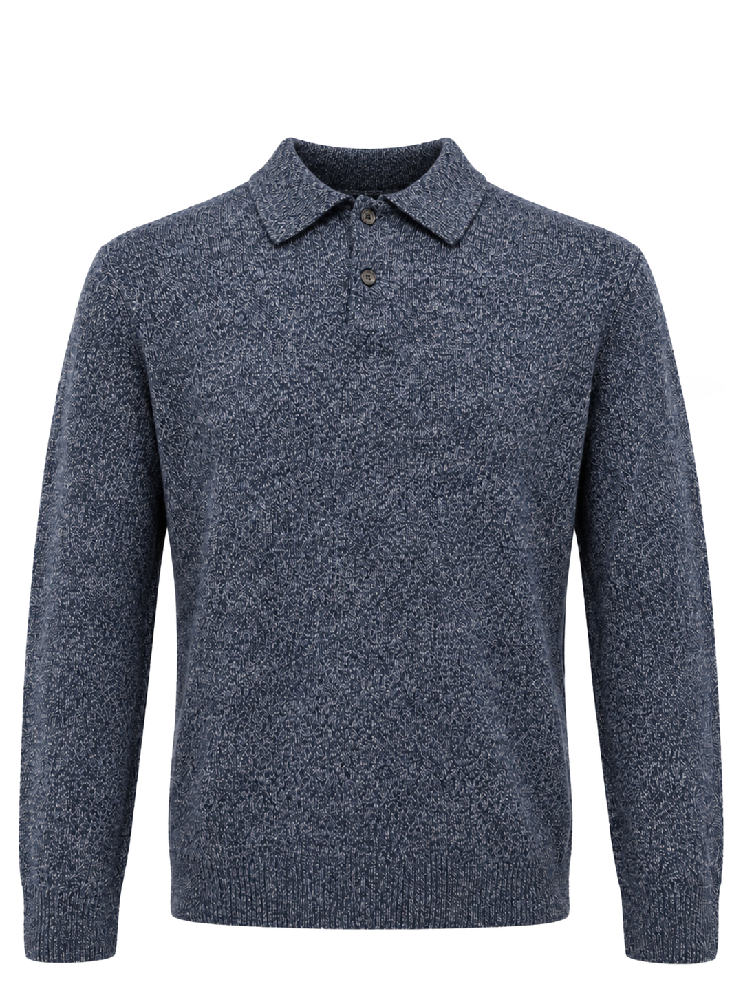 BOSS C-Folpe Wollen Polo – Blauw-100% wol-HEREN TRUIEN & VESTEN-Blauw