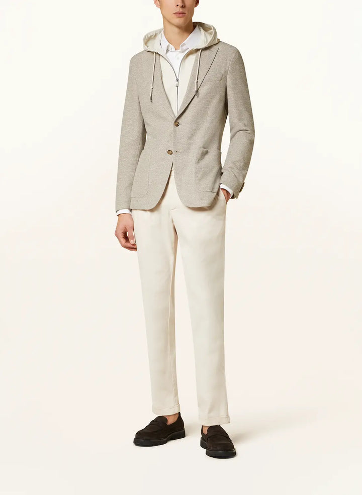 BOSS C-Hanry Jacket-Buitenkant: 66% Polyester, 34% Katoen-HEREN PAKKEN & COLBERTS-Beige