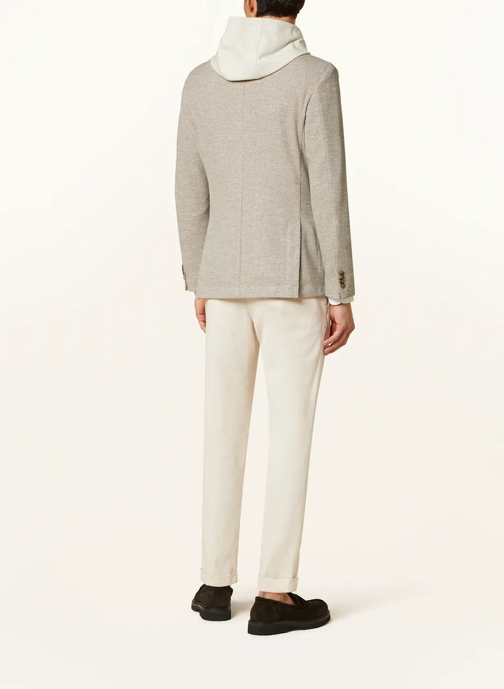 BOSS C-Hanry Jacket-Buitenkant: 66% Polyester, 34% Katoen-HEREN PAKKEN & COLBERTS-Beige