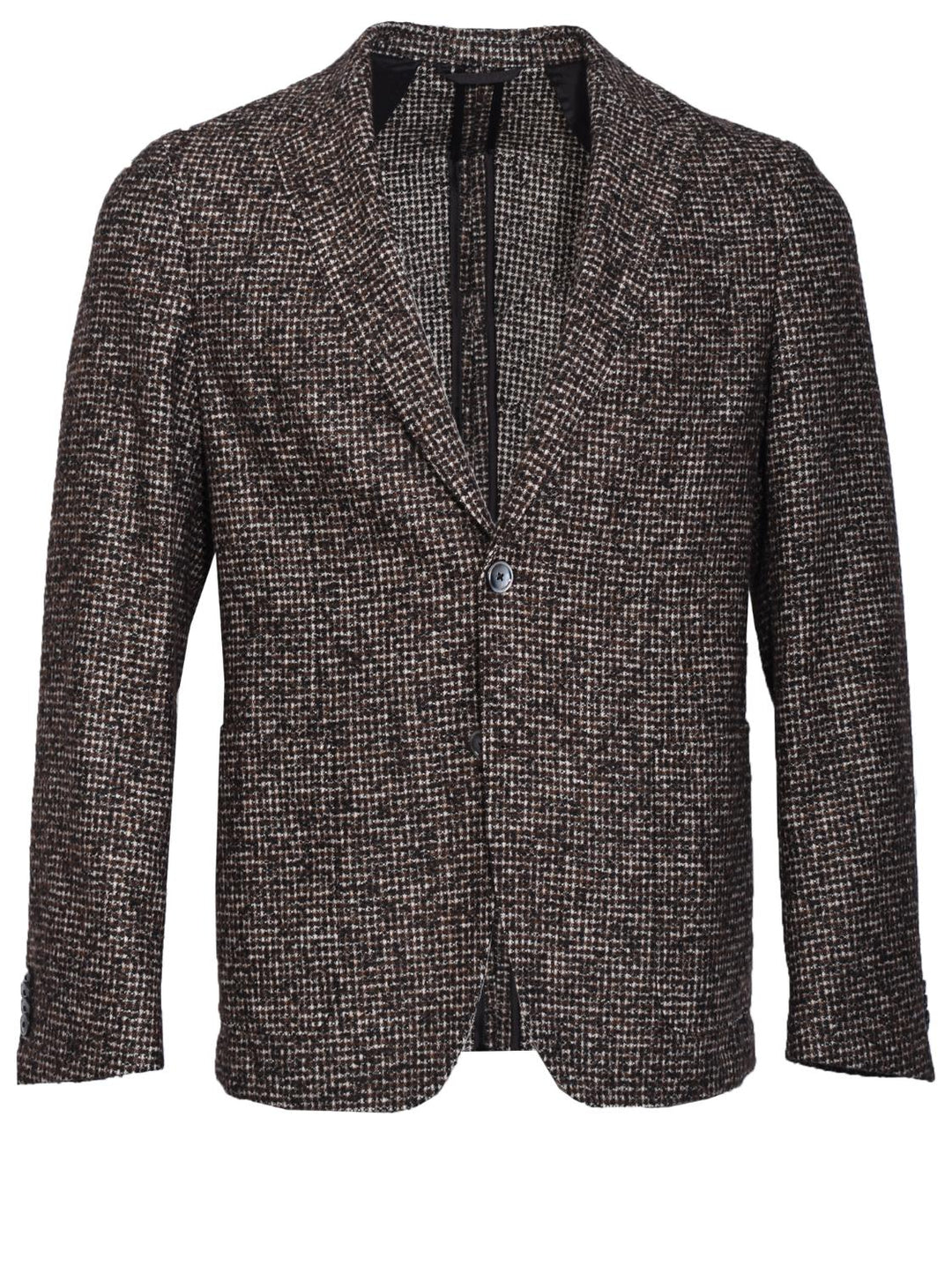 BOSS colbert Nold 2-45% katoen, 30% wol, 15% polyamide, 5% acyrl, 5% polyester-HEREN PAKKEN & COLBERTS-Bruin