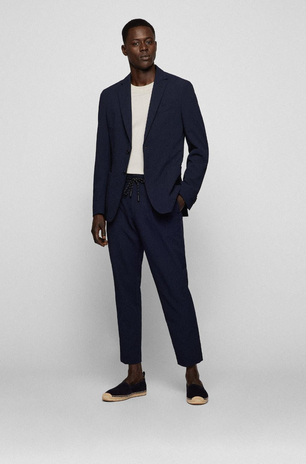 BOSS espadrilles Madeira-Bovenmateriaal: 100% Koeleder, 50% Katoen, 60% Polyester, 50% Viscose (bomboe - cellulose), 40% 