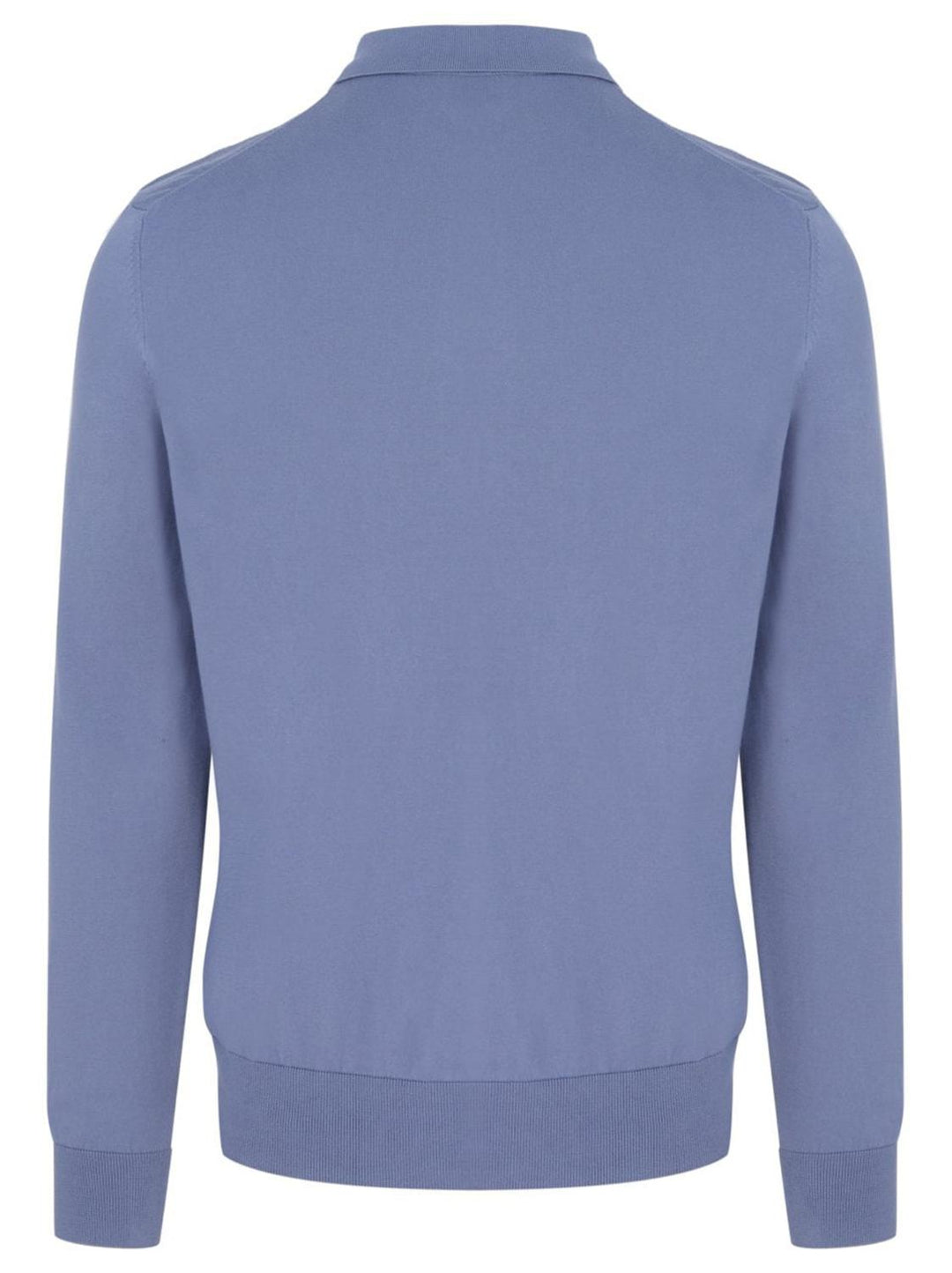 BOSS Gemello-P trui polokraag-100% katoen-HEREN TRUIEN & VESTEN-Blauw