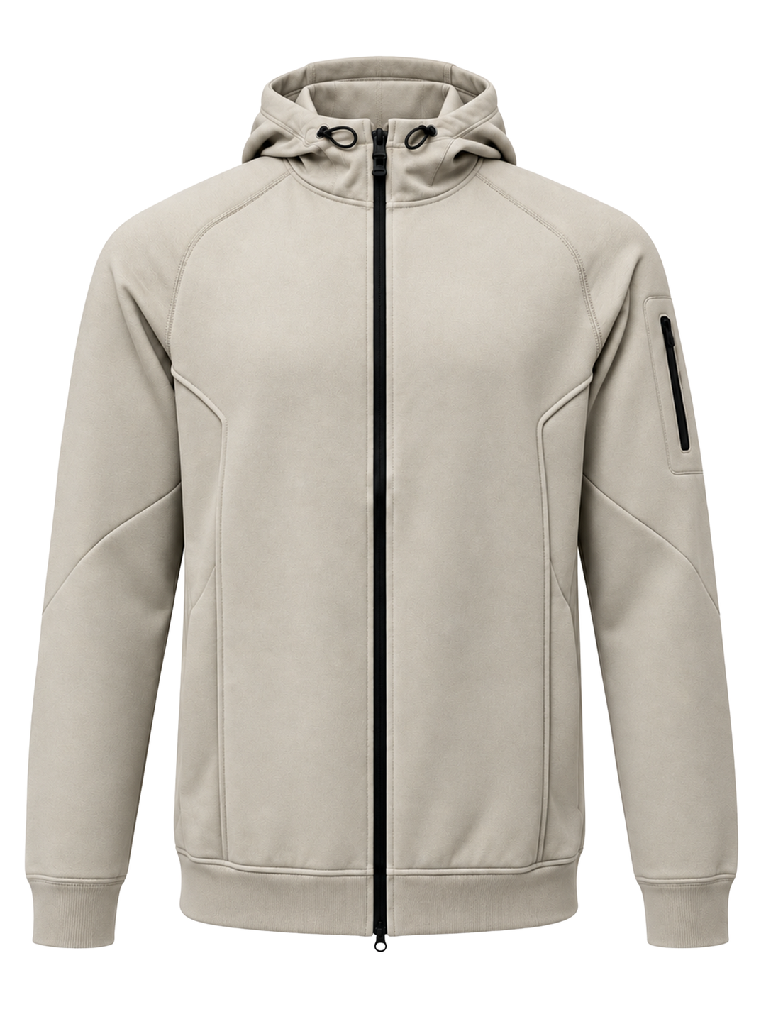 BOSS Green Elevate Vest – Beige-72% viscose, 28% polyester<br />Achterkant: 100% polyester-HEREN JASSEN & JACKS-Beige