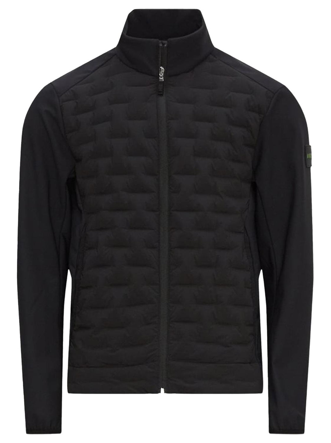 BOSS Green jack J-PORTER-95% polyester, 5% elastaan-HEREN JASSEN & JACKS-Blauw