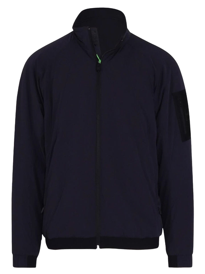 BOSS Green jack J_Gobi -84% polyamide, 16% elasthaan-HEREN JASSEN & JACKS-Blauw