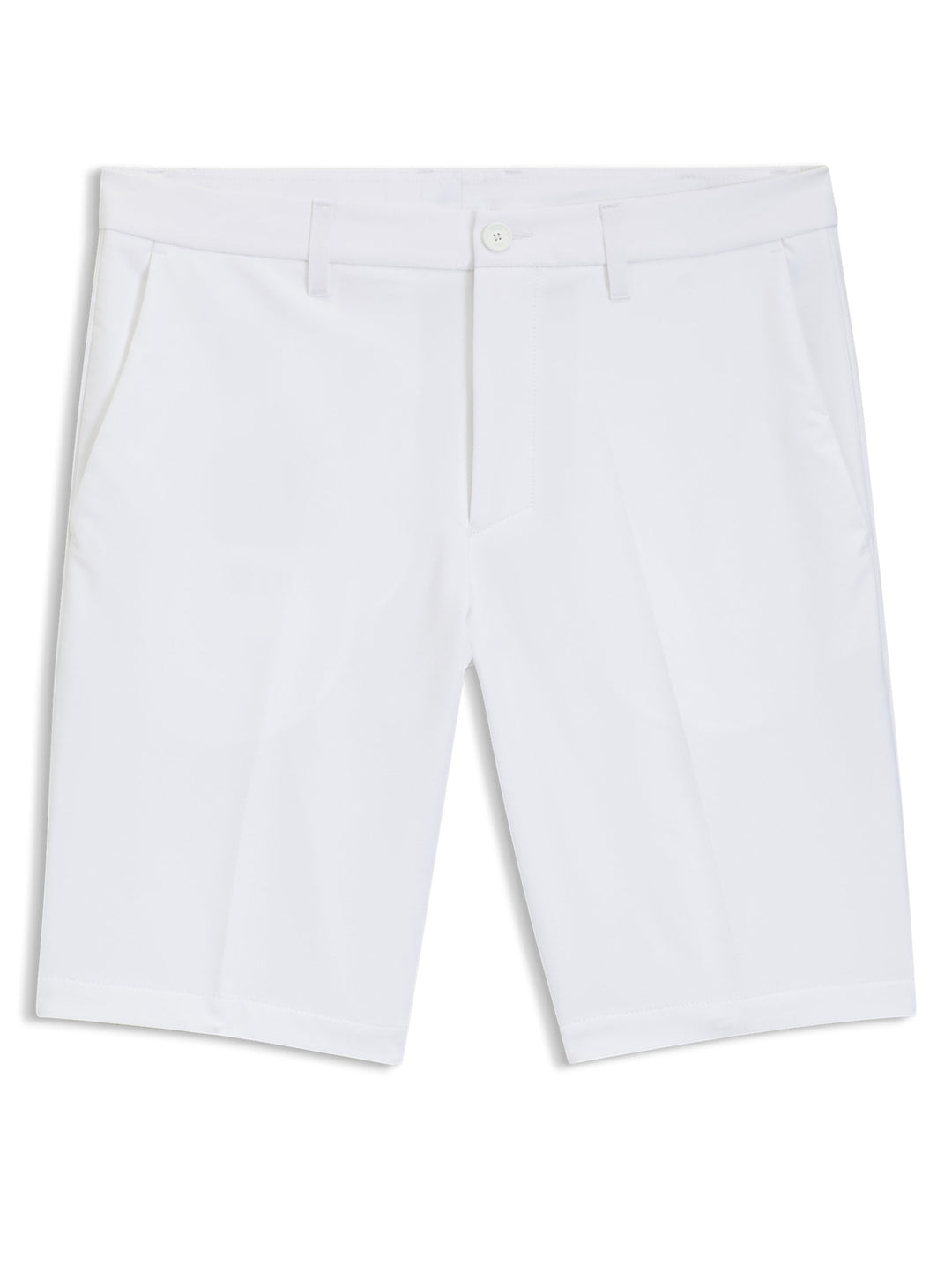 BOSS Green S_Commuter Slim Fit Shorts-95% polyester, 5% elastaan-HEREN BROEKEN-Wit