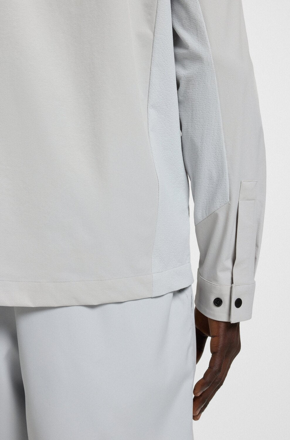 BOSS Green Urban TechDobby Jack – Grijs-88% polyamide, 12% elasthan -HEREN JASSEN & JACKS-Grijs