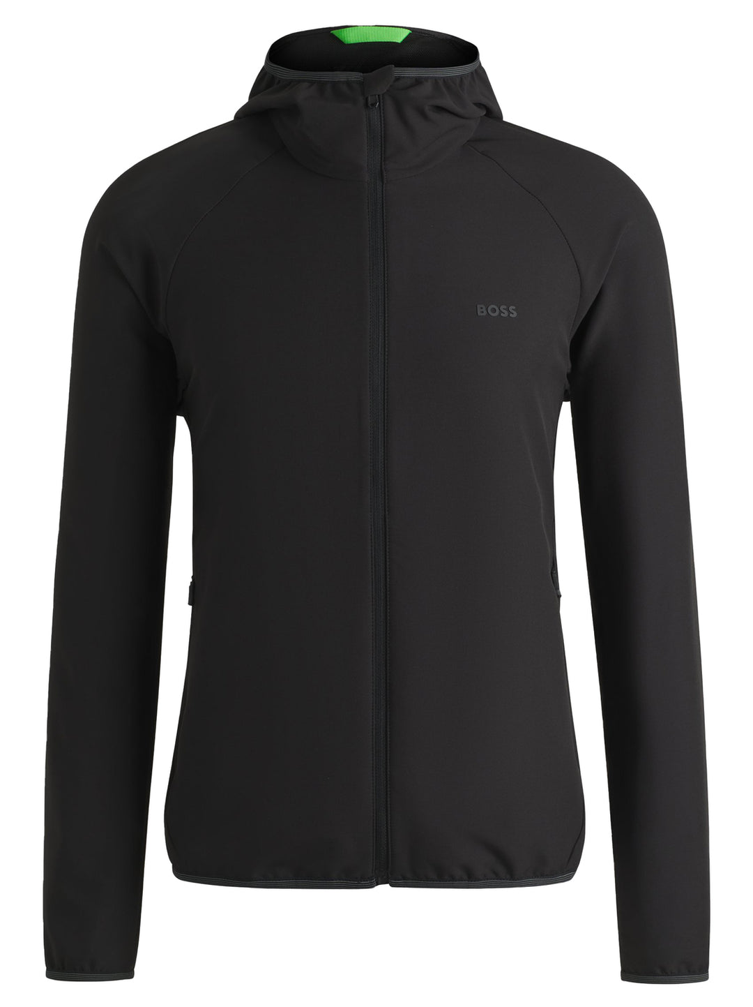 BOSS Green waterafstotende jas met stretch-95% Polyester (gerecycled), 5% Elastan<br />Voering jukstuk: 100% Polyester-HE
