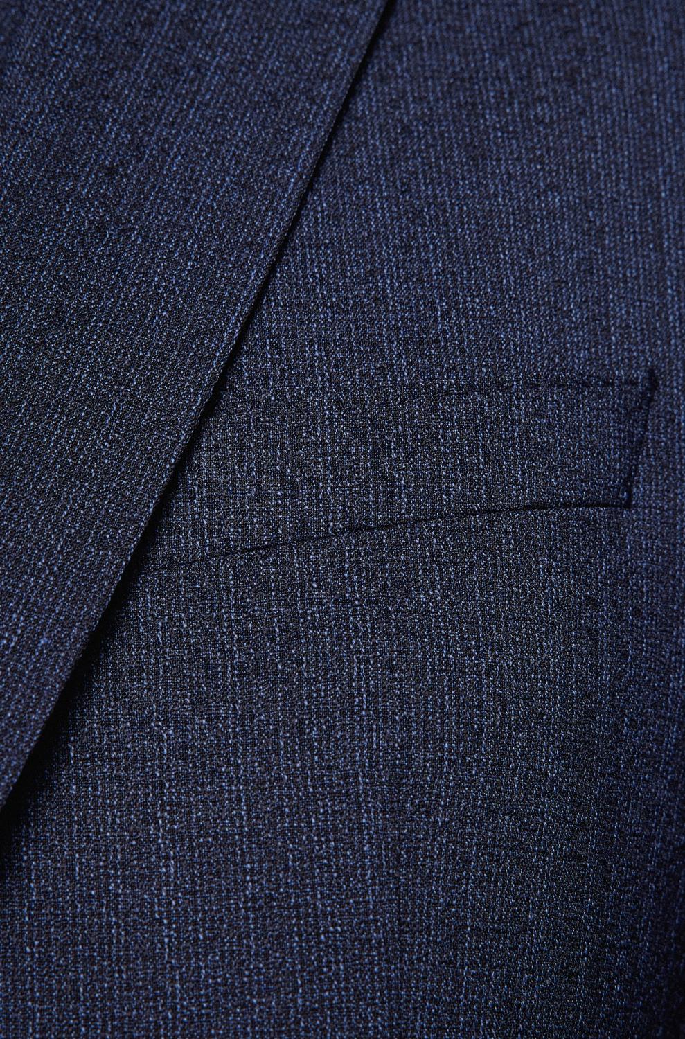 BOSS H-HUGE-3PCS-97% wol, 3% elasthaan-HEREN PAKKEN & COLBERTS-Blauw