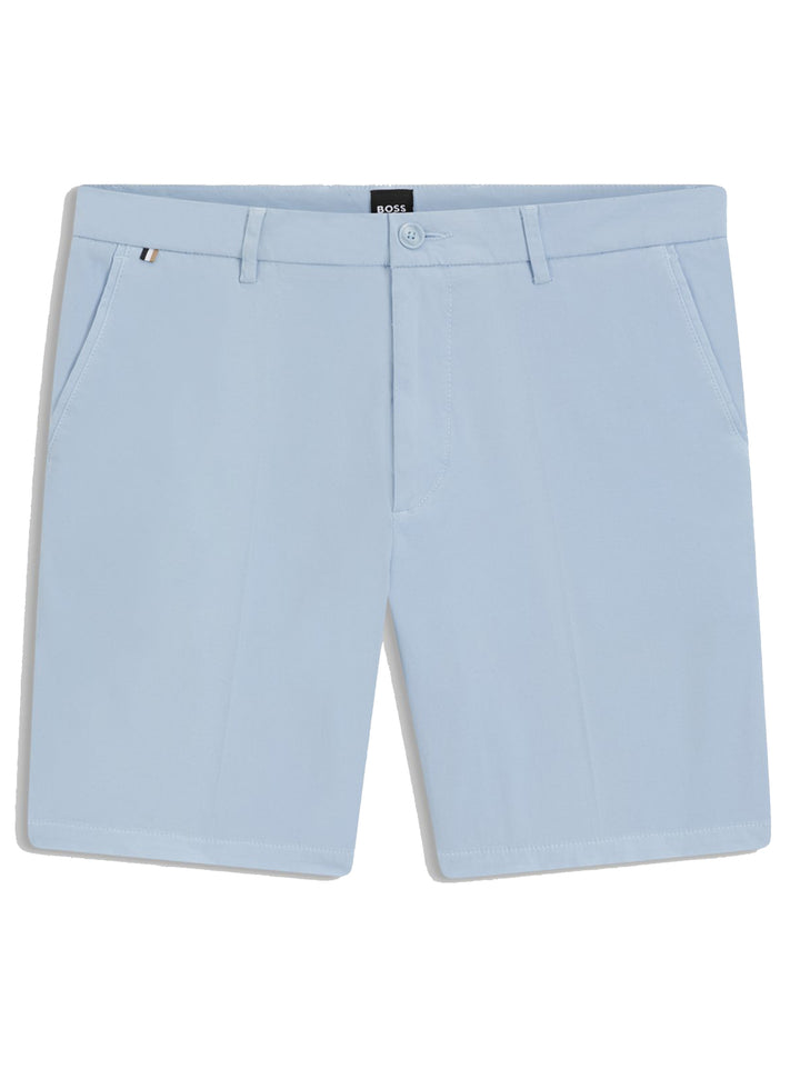 BOSS H-Kane1 Shorts – Blauw-93% katoen, 7% elastaan-HEREN BROEKEN-Blauw