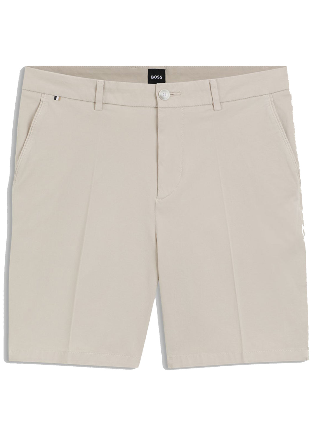 BOSS H-Kane1 Shorts – Grijs-93% katoen, 7% elastaan-HEREN BROEKEN-Grijs