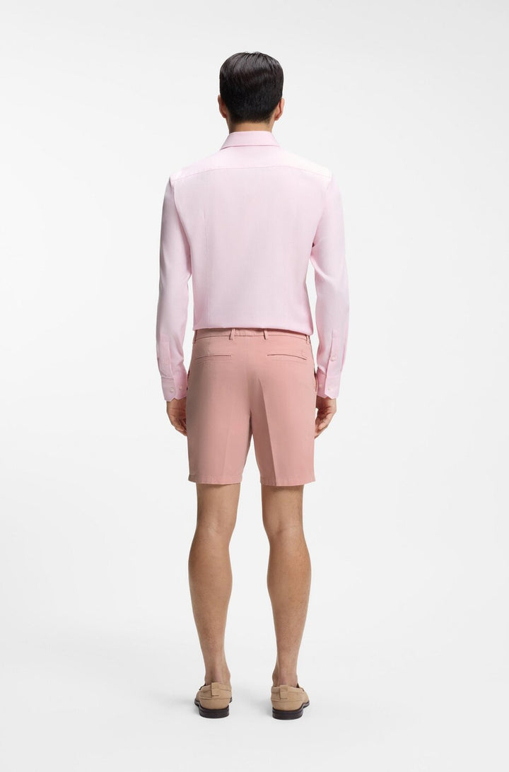BOSS H-Kane1 Shorts – Roze-93% katoen, 7% elastaan-HEREN BROEKEN-Roze