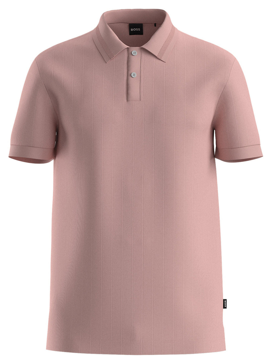 BOSS H-Parlay 236 Polo – Roze-100% katoen-HEREN POLO'S & T-SHIRTS-Roze
