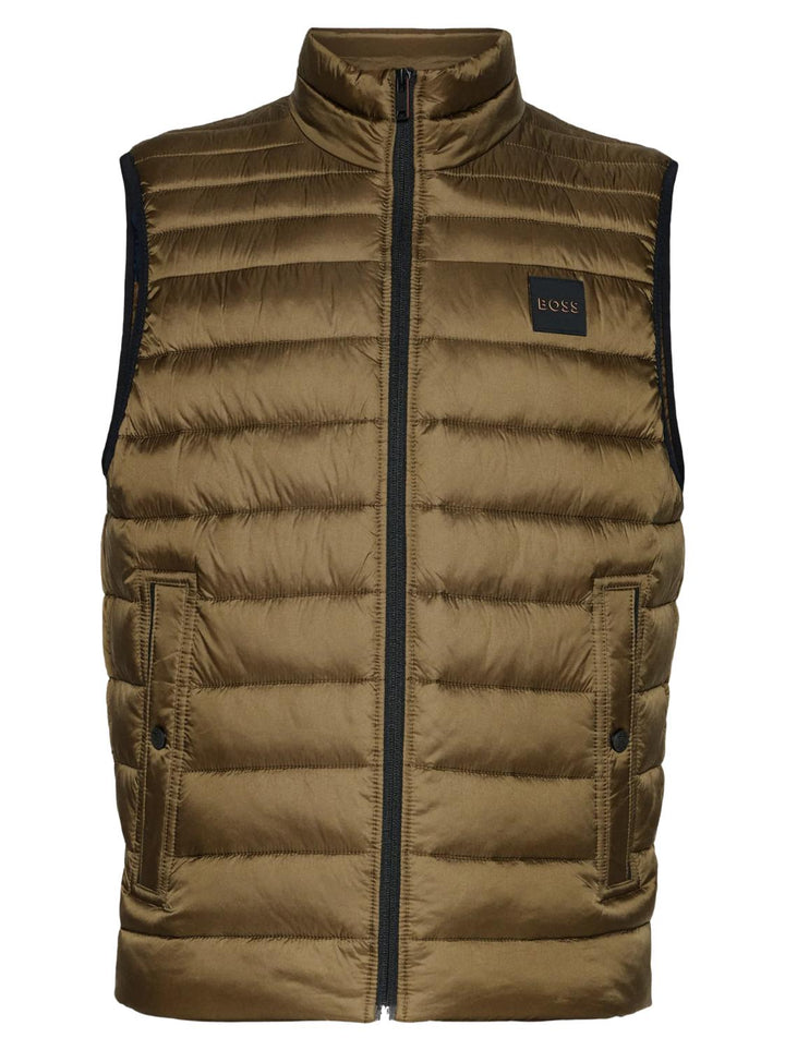 BOSS Orange bodywarmer Odeno1-100% polyamide-HEREN JASSEN & JACKS-Groen