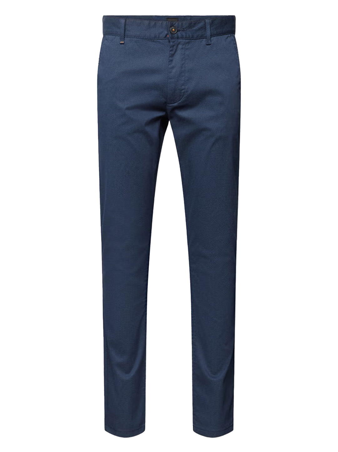 BOSS Orange chino slim-Kwaliteit: 97% Katoen, 3% Elastan-HEREN BROEKEN-Blauw