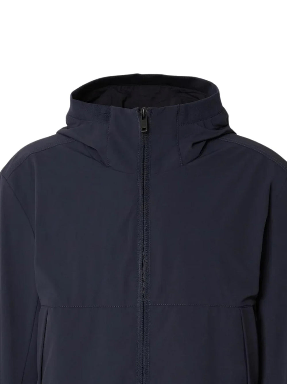 BOSS Orange Regular-fit softshelljas OLOCO-Buitenkant: 90% Polyamide, 10% Elastan, <br />Voering: 100% Polyester, Gebreid: 99% Polyamide, 1% Elastan-HEREN JASSEN & JACKS-Blauw