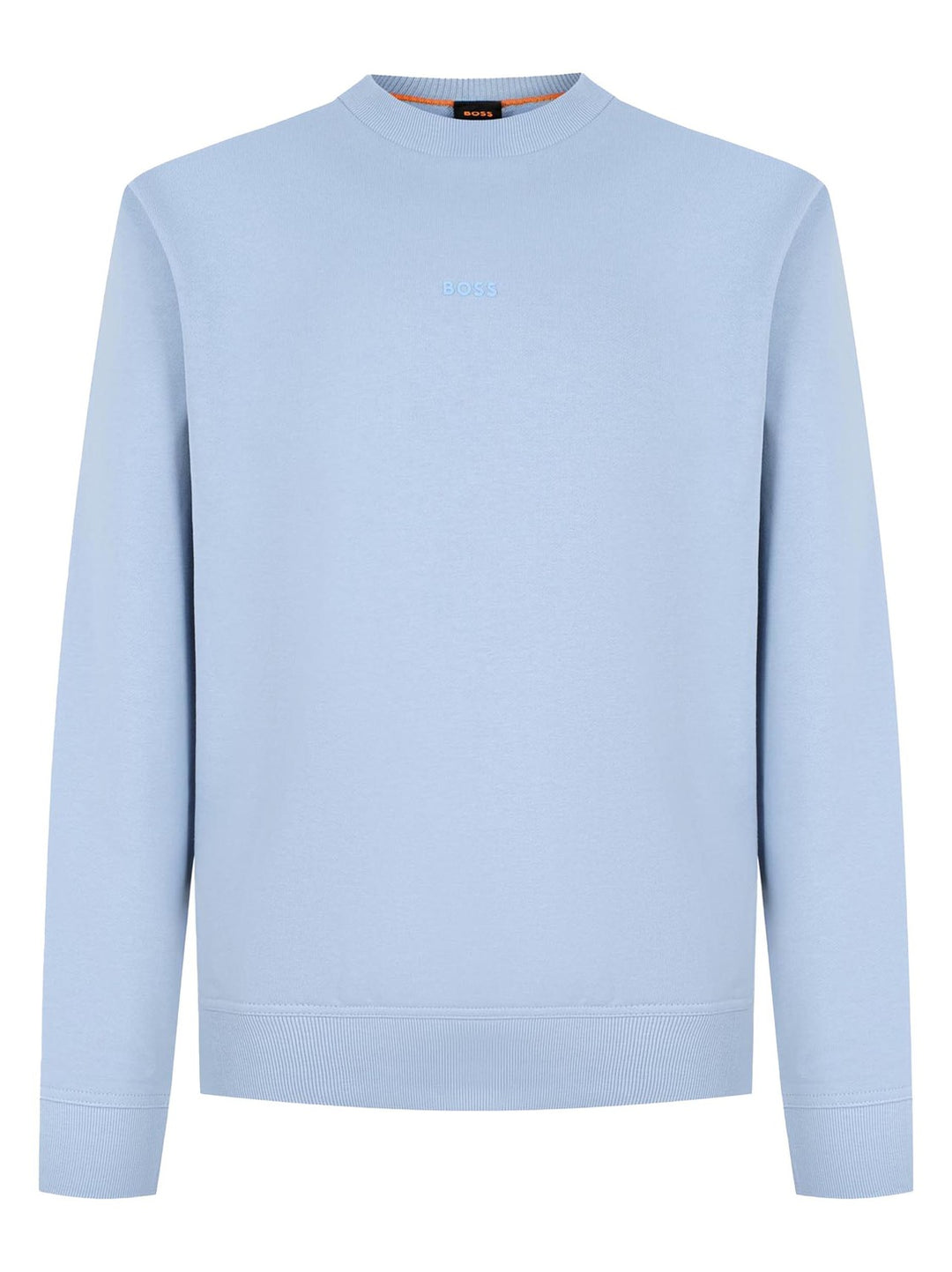 BOSS Orange Sweater – Blauw-100% katoen-HEREN TRUIEN & VESTEN-Blauw