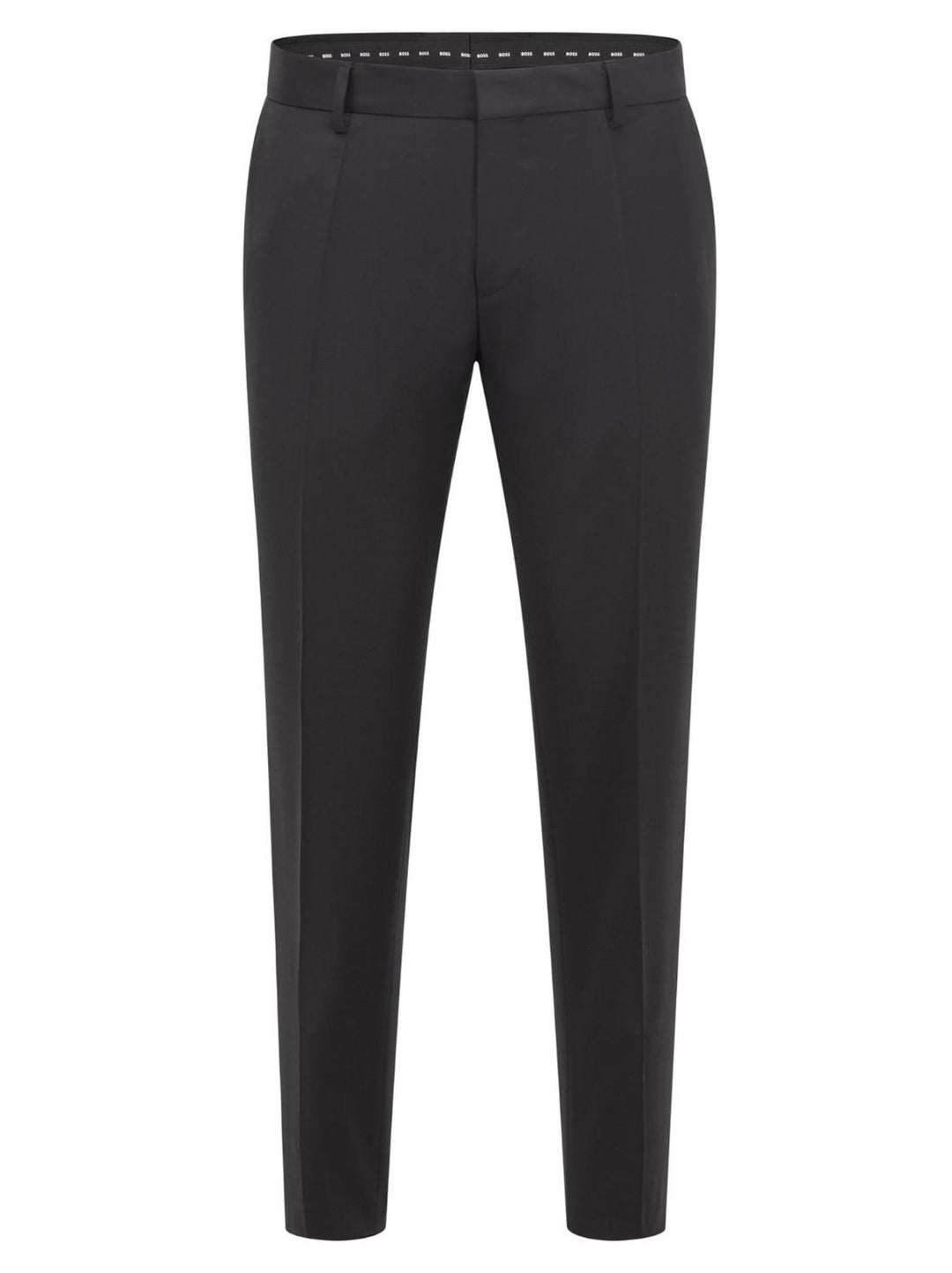 BOSS pantalon GENIUS-B1-100% wol-HEREN PAKKEN & COLBERTS-Zwart