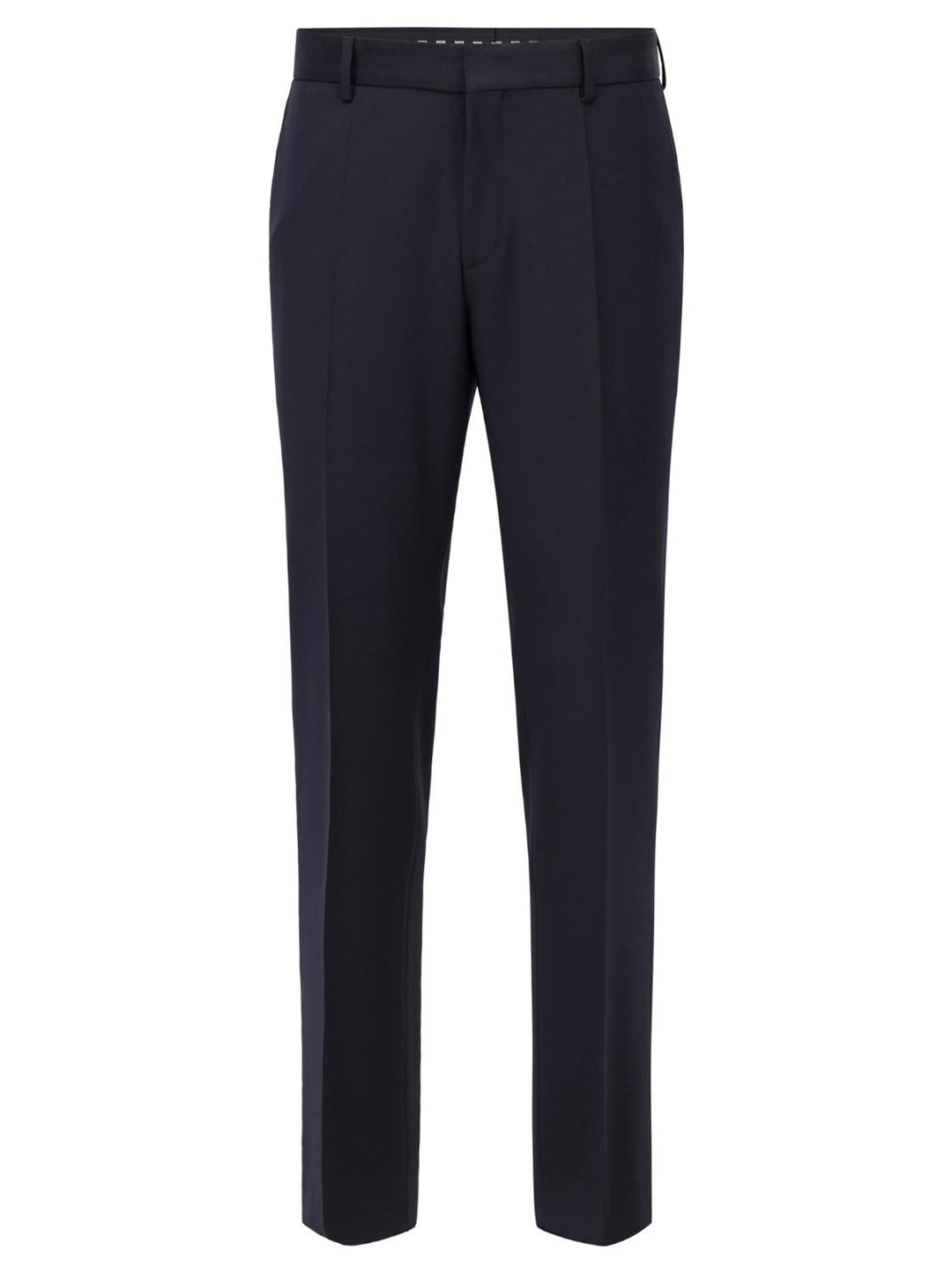 BOSS pantalon H-GENIUS-B1-100% wol-HEREN PAKKEN & COLBERTS-Blauw