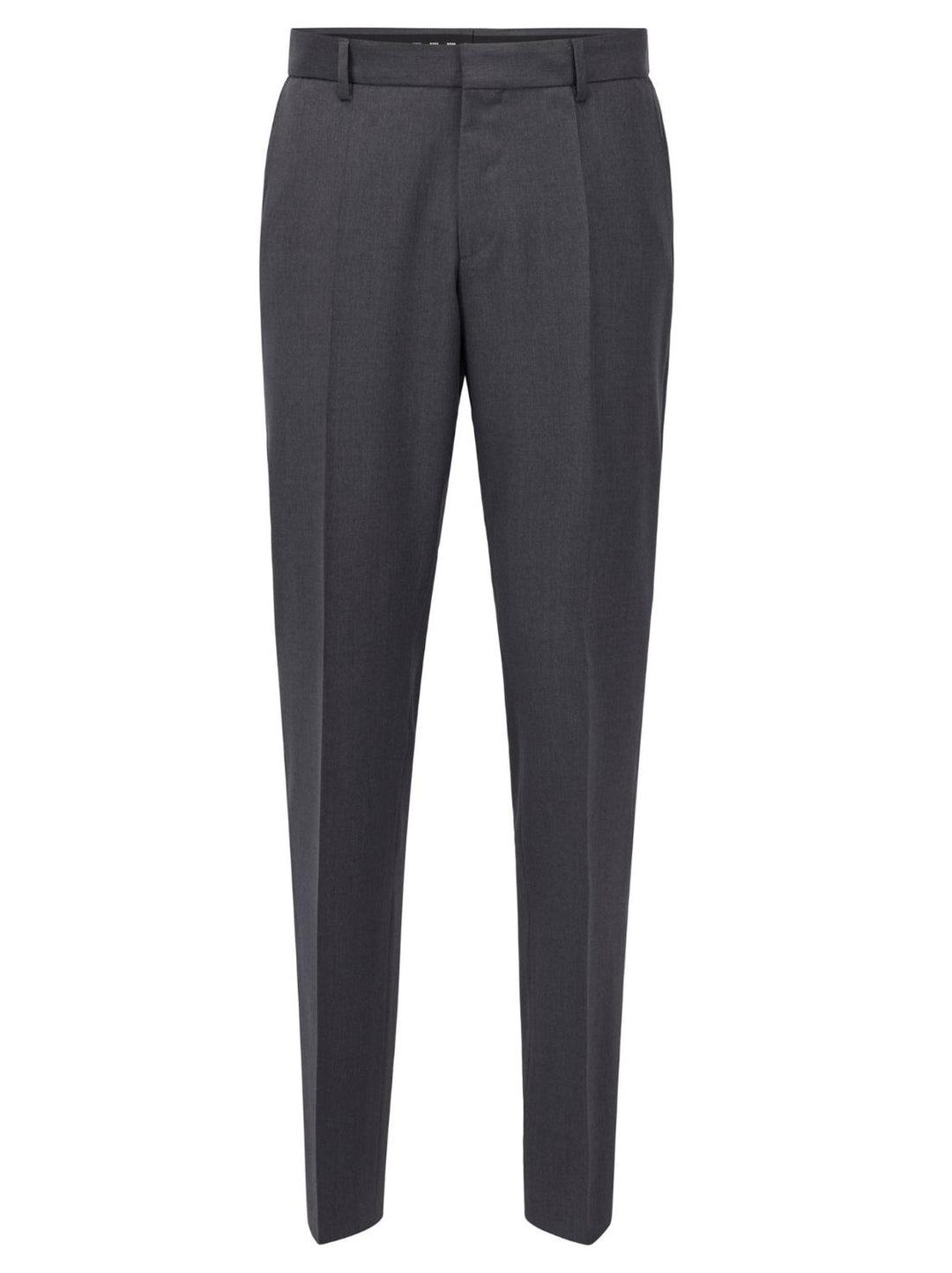 BOSS pantalon H-GENIUS-B1-100% wol-HEREN PAKKEN & COLBERTS-Grijs