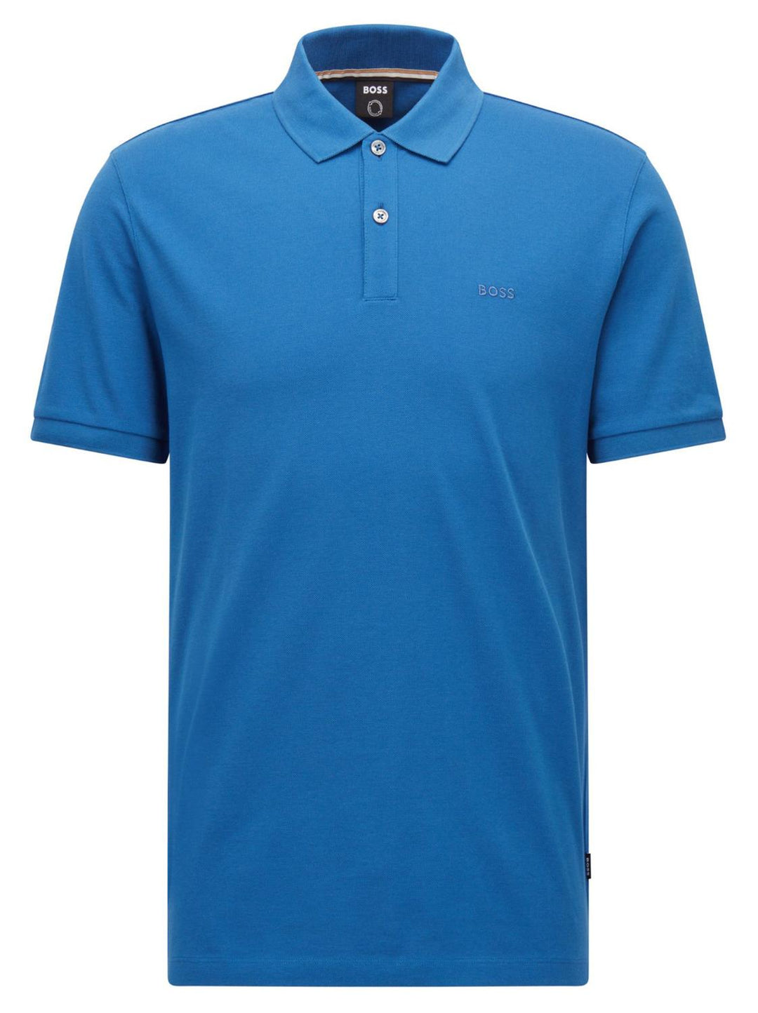 BOSS polo PALLAS regular fit-100% katoen-HEREN POLO'S & T-SHIRTS-Blauw