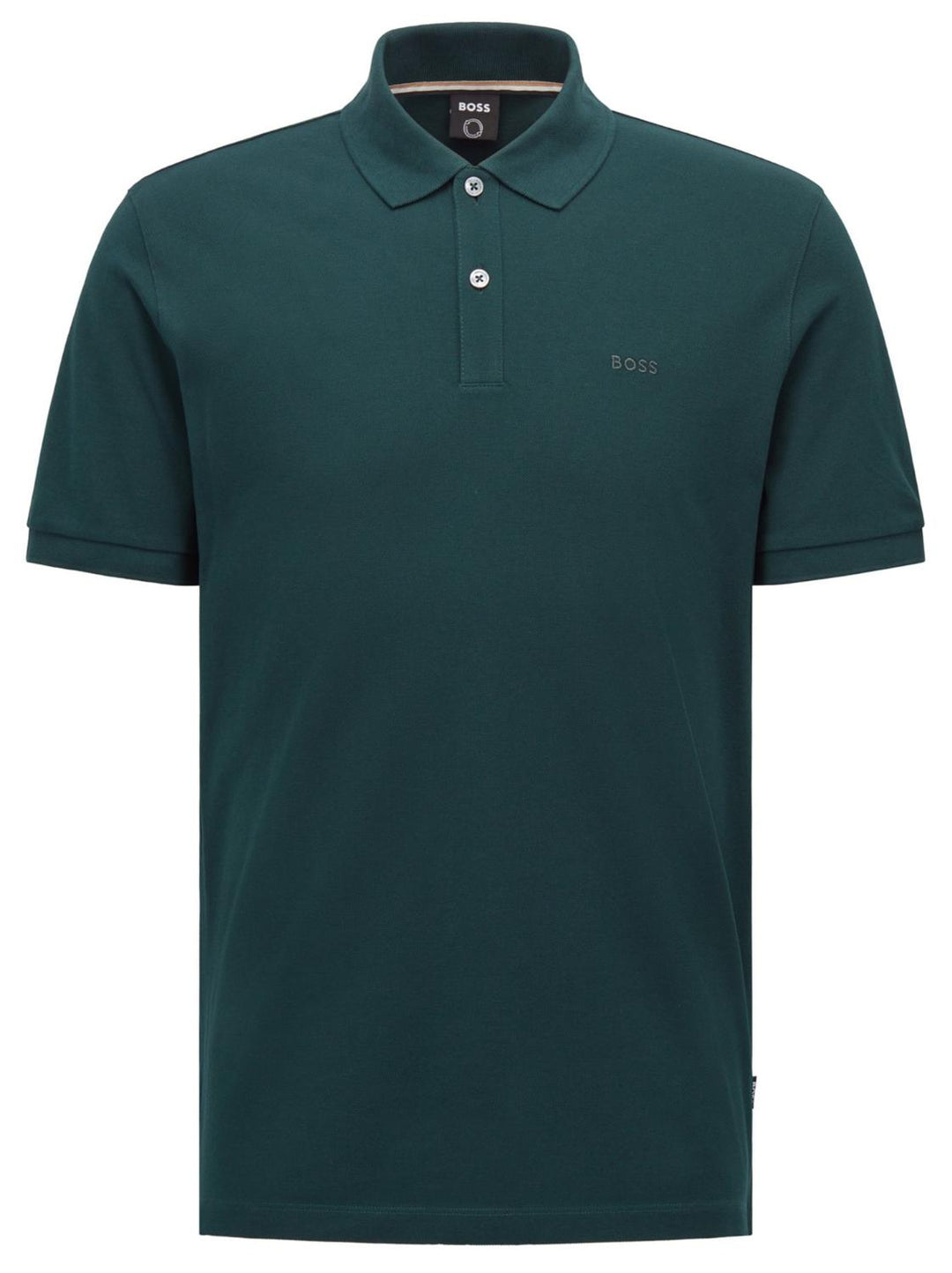 BOSS polo PALLAS regular fit-100% katoen-HEREN POLO'S & T-SHIRTS-Groen