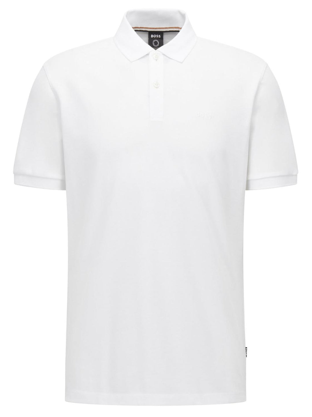 BOSS polo PALLAS regular fit-100% katoen-HEREN POLO'S & T-SHIRTS-Wit