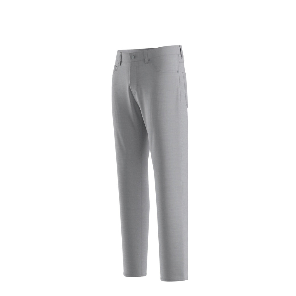 BOSS Regular Fit 5‑Pocket Broek H‑Re.Maine5 – Grij-97% katoen, 3% elastaan-HEREN BROEKEN-Grijs