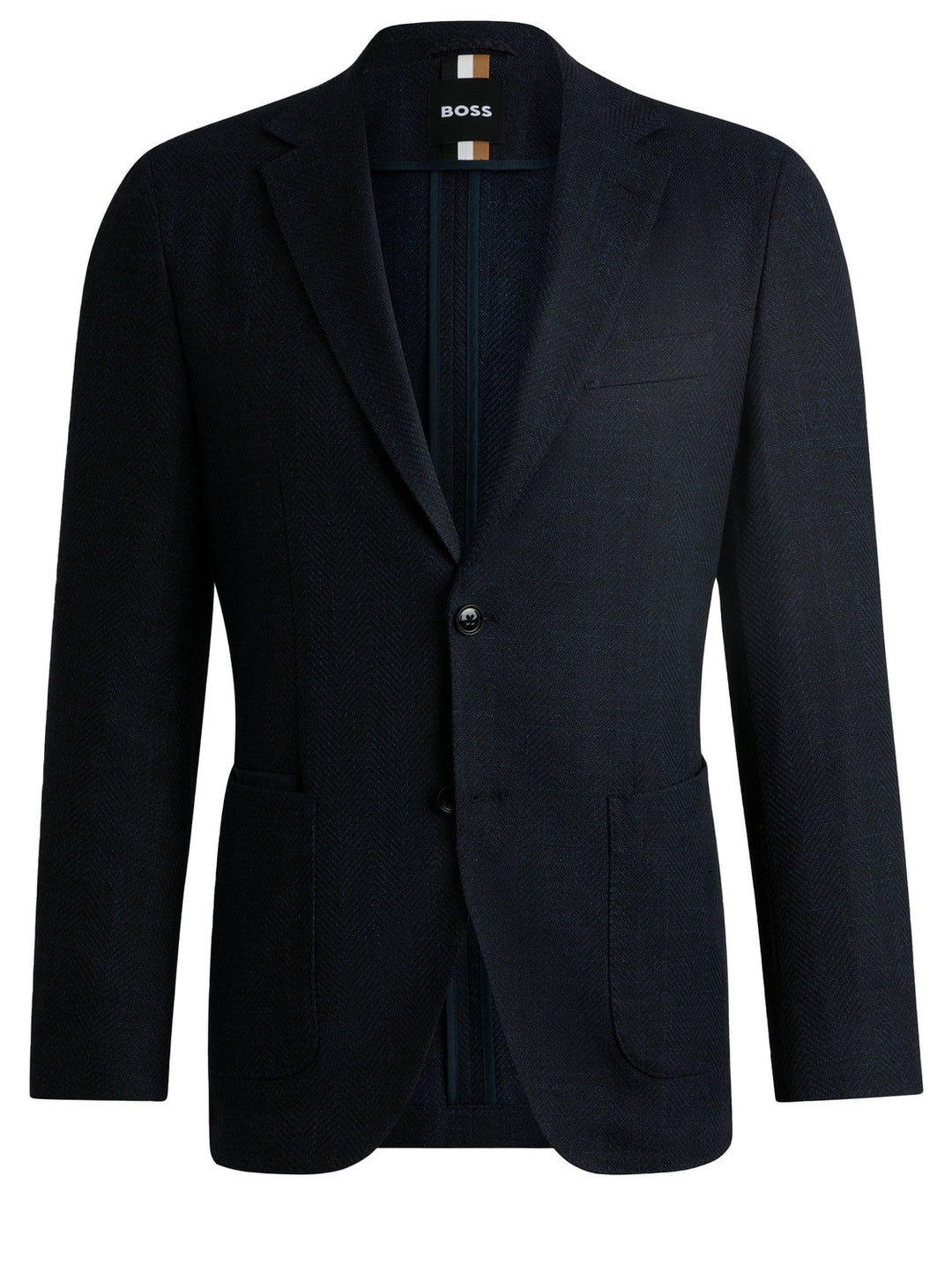 BOSS regular fit colbert-HEREN PAKKEN & COLBERTS-Blauw